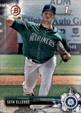 2017 Bowman Draft #BD3 Seth Elledge - BB