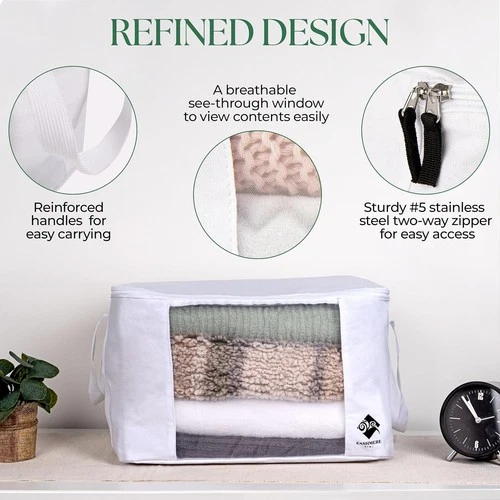 Cashmere Kiwi Sweater Storage Bag - Thumbnail 5