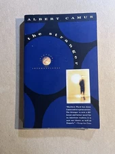 THE STRANGER by Albert Camus 1989 Vintage Books trade paperback