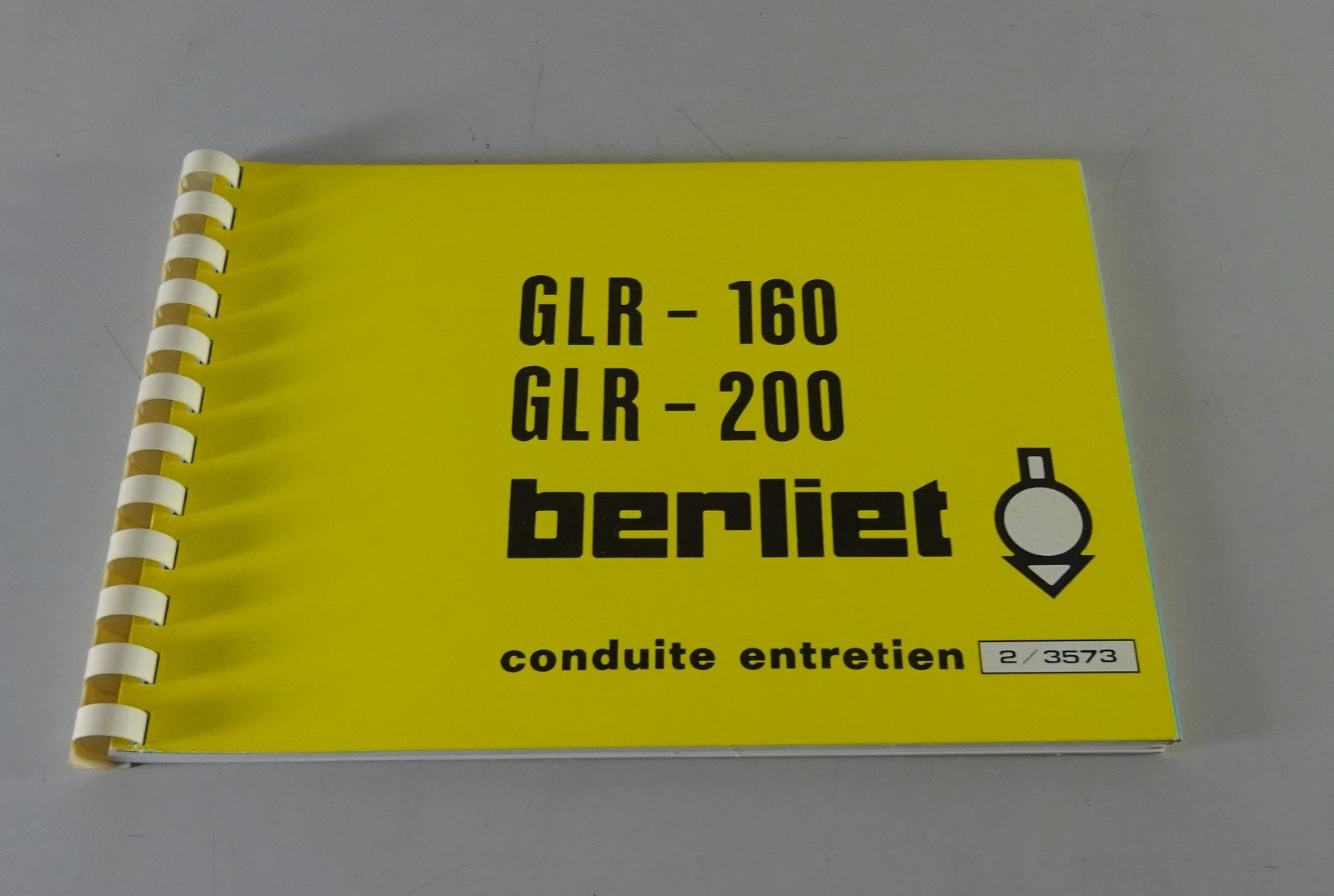 Manual / Handbook Renault Truck Berliet GLR - 160 / GLR - 200 From 1978