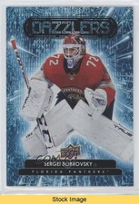 2022-23 Upper Deck Series 1 Dazzlers Blue Sergei Bobrovsky #DZ-15 READ 13og