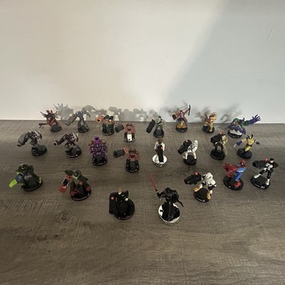 Attacktix Battle Game Hasbro Lot Of 23 Figures Star Wars Transformers X-Men