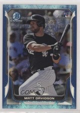 2014 Bowman Chrome Bubbles Refractor 18/99 Matt Davidson #17 sh7