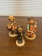 VTG SET(3) Goebel Hummel Figurines #355, 12 2/0, 1856 GERMANY TMK6, TMK3, TMK5