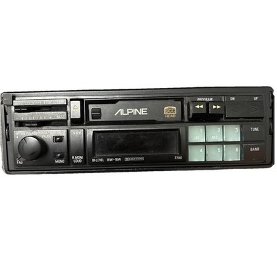 ALPINE  AUDIO STEREO AM/FM  7280s