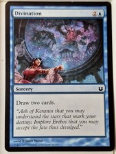 Divination - Born of the Gods - Magic the Gathering MTG Nice!