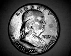 1953 D # 3 50C FRANKLIN HALF DOLLAR