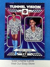 2025 #11 Sydney Colson Panini Donruss WNBA Tunnel Vision Insert Fever