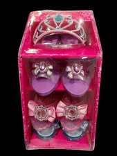 Princess Dress Up Play Shoes  Tiara Play Set   New