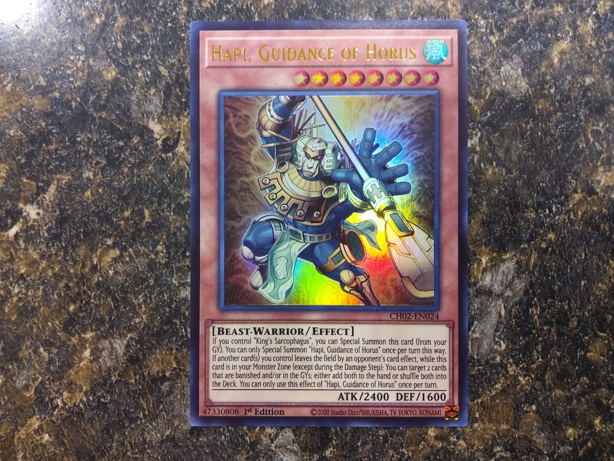 Horus DECK CORE King's Sarcophagus Imsety, Glory of Hapi Yugioh | eBay
