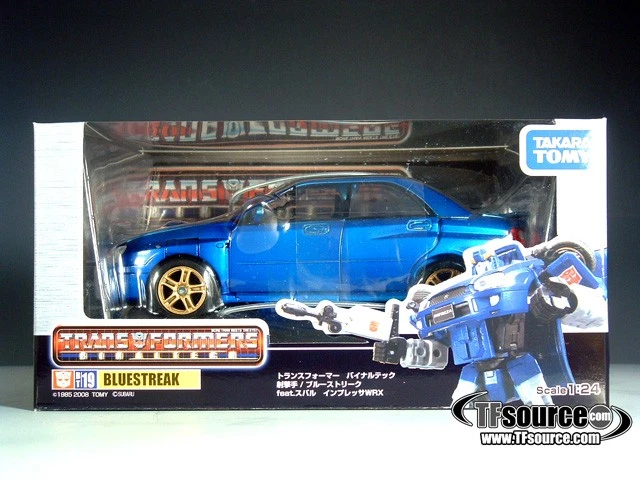 BT-19 Bluestreak | Subaru Impreza WRX | Transformers Binaltech | Takara Tomy - Image 2 of 4