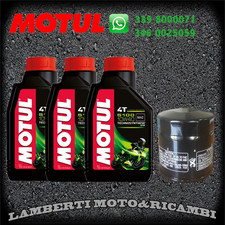 INSPEKTIONSSET &Ouml;L MOTUL 5100 10W40 + FILTER KAWASAKI VN CLASSIC 900 2008 2009