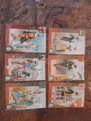 Komplette Liebig Serie - alte ital. Trachten- gut erhalten  - Bild 1 von 4