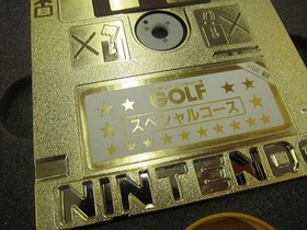 [Rare] Golf Special Course Gold Disk, Famicom Disk System, Nintendo A5234