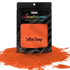 Saffron Orange Mica Pearl Powder 3.5oz Cosmetic Grade Resin Soap Slime Makeup