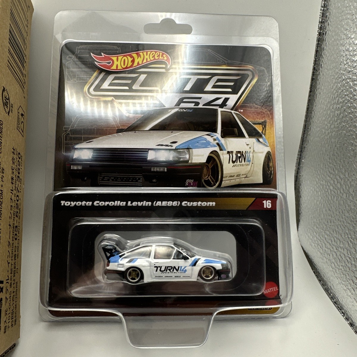 2025 Hot Wheels Elite 64 Toyota Corolla Levin AE86 Custom Sealed