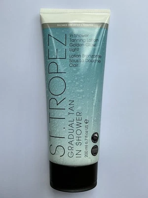 ST. TROPEZ St Tropez Gradual Tan In Shower Tanning Lotion Golden Glow Light 200ml