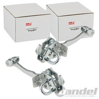 2X NTY TÜRfeststeller TÜRstopper Beidseitig Vorne Passend FüR Opel Astra Zafira