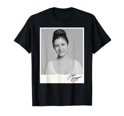 Star Wars Classic Princess Leia Headshot Photo T-Shirtfrom JP
