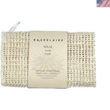 Luxury Sisal Exfoliating Wash Cloth   Gentle, Eco-Friendly Skincare Essential