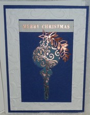 Stampin' Up Card Kit MERRY CHRISTMAS Star Brightly Gleaming DSP Ornaments LOVE