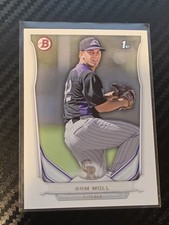 2014 Bowman - Prospects Sam Moll #BP39 (RC) Colorado Rockies 1st Bowman 
