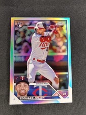 2023 Topps Chrome Update🔥Edouard Julien🔥Rookie Refractor #USC79 💎CLEAN💎