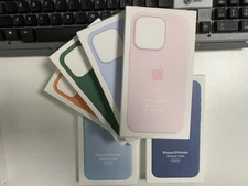 For iPhone 15Pro 15Plus 15Pro Max Original Silicone Case with MagSafe