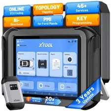 2025 Newest XTOOL D9S Online ECU Coding Full System Diagnostic Scanner 45+Resets