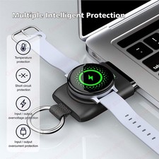 US Magnetic USB-C Charger Bank For Samsung Galaxy Watch 7/6 Classic/5/4/3 Active