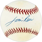 Jim Rice Autographed Signed Official AL Baseball Boston Red Sox Beckett BAS QR