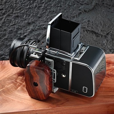 Wood Hand Grip L Plate Handle for HASSELBLAD 503cw 503cx 501cm 500c 503cxi 500m