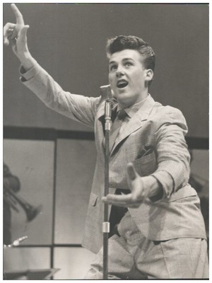 C867/ Vince Eager UK-Singer Foto 22 x 16,5 cm ca.1968