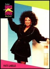 1991-92 Super Stars MusiCards #62 Patti Labelle - FREE SHIPPING!