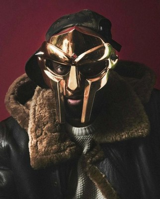 Medieval MF Doom Gladiator Mask Mad-villain Golden Finish Brass Face Armour gift