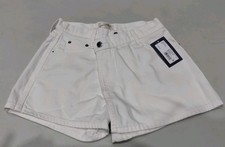 New Women's Universal Thread Goods Co White Denim Shorts Size 00