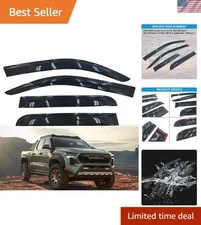 Streamlined Weather Shields for Tacoma 2024-2025 - Easy No-Drill Installation