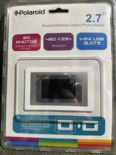 Polaroid Simplicity 2.7  Pocket Digital Photo Frame Mini USB New Sealed