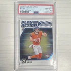 2024 Panini Donruss Optic Play Action Bo Nix #6 Rookie PSA 10 Denver Broncos
