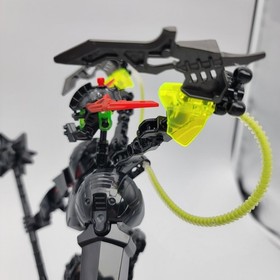 RARE 6203 Hero Factory BLACK PHANTOM 100% COMPLETE +Manual Villans LEGO Bionicle