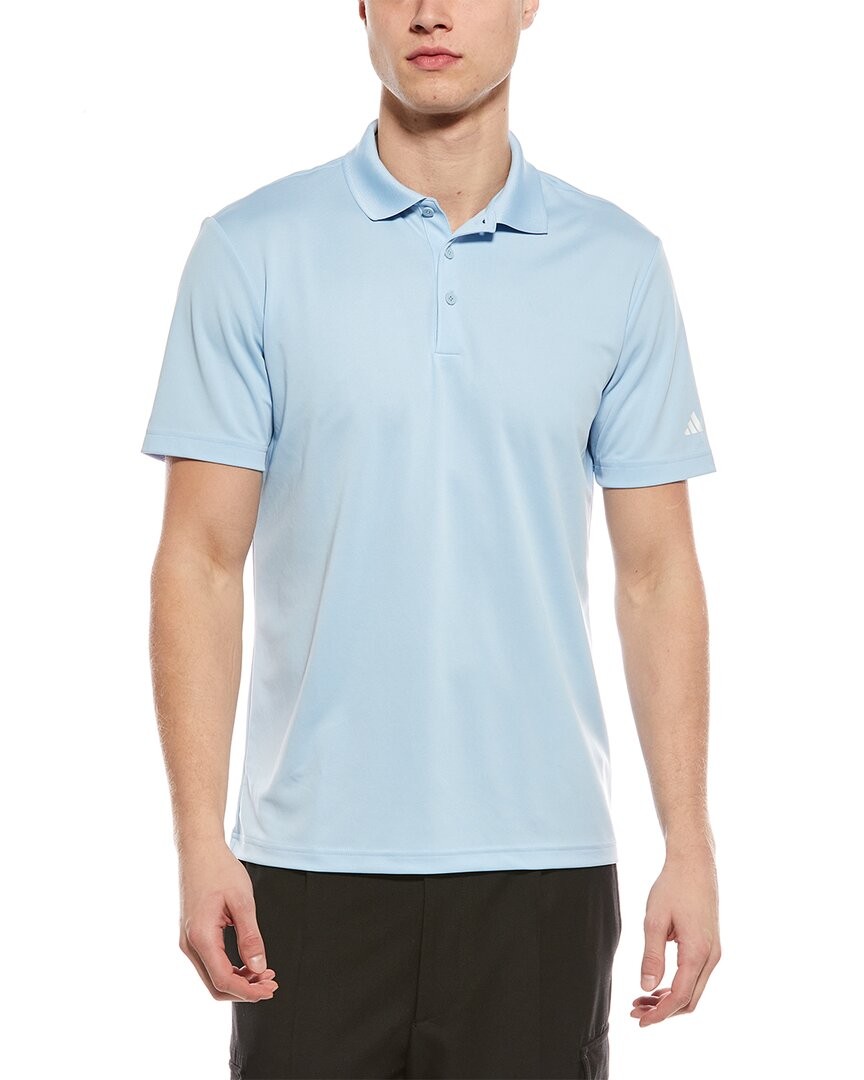 Adidas Adi Performance Polo Shirt Mens Blue S 5790₽