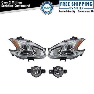 TRQ Lighting Kit Driver & Passenger Side Fits 2009-2014 Nissan Maxima