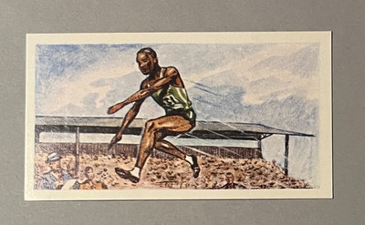 1959 Comet Sweets 2nd Series Olympic Achievements #47 Hop, Step and Jump (E)