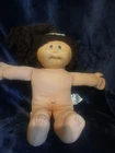 Vintage 1985 Cabbage Patch Kids UT Factory Taiwan Blue Signature Brown Eyes Hair