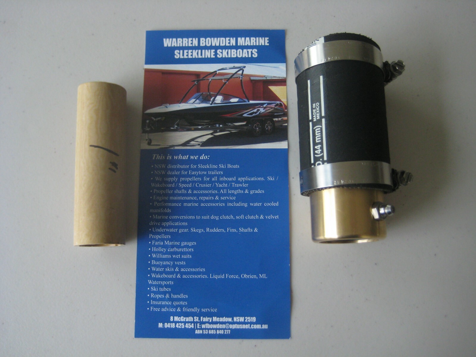 INBOARD SKI BOAT PROPELLER SHAFT & SKEG BUSH REPAIR KIT eBay