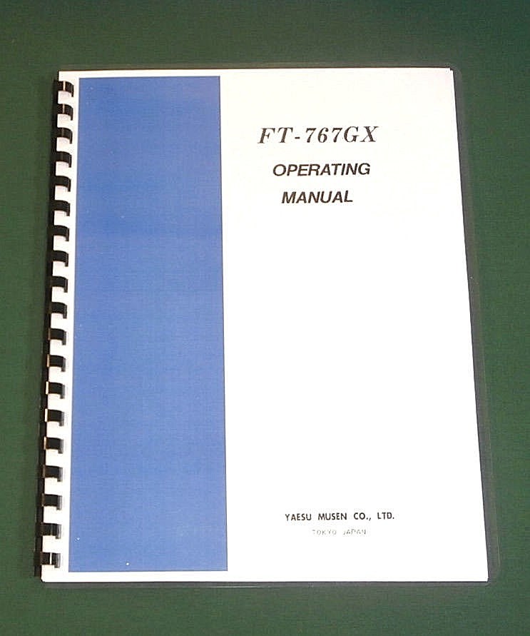 YAESU FT-767GX (GENUINE Instruction Manual Only).........Radio_Trader_Ireland. EUR 28,55 - IT - Foto 2