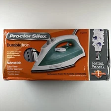 Proctor Silex 17291R Durable Iron Nonstick, Adjustable Steam, Fine Mist Spray