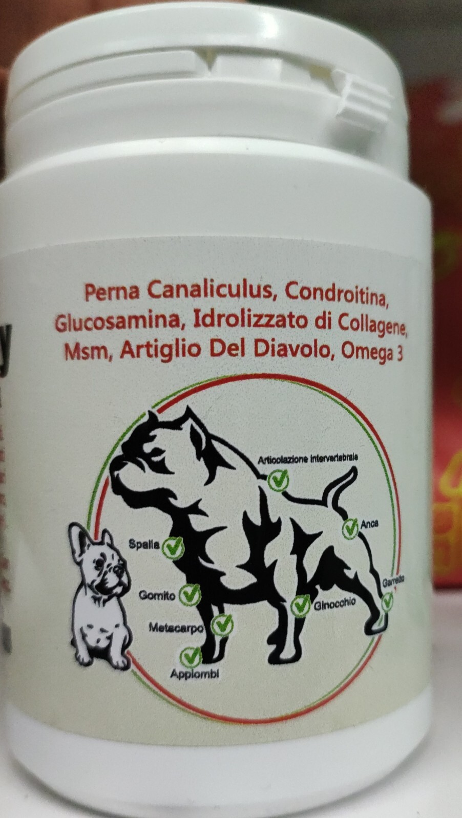 Integratore Naturale Crescita Cani: Vitamine Bio per Cuccioli Sani