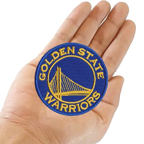 Wholesale Golden State Warriors Basketball Logo Size 2.9"x2.9" Iron on Patch DIY - Picture 2 of 12