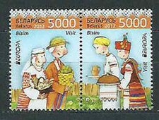 S53453 BELARUS MNH** 2012 EUROPA 2V Paire
